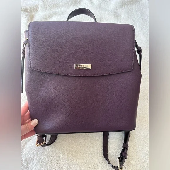 Kate Spade Laurel Way Jessie Leather Backpack - Picture 3 of 5